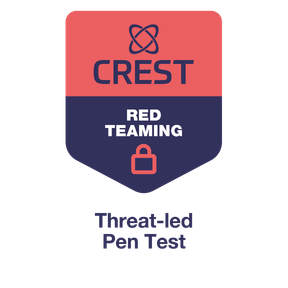 CREST Red Teaming - Threat-led Pen Test Badge